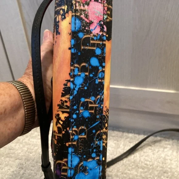 Dooney & Bourke Black Multicolor Bag - Picture 7 of 11